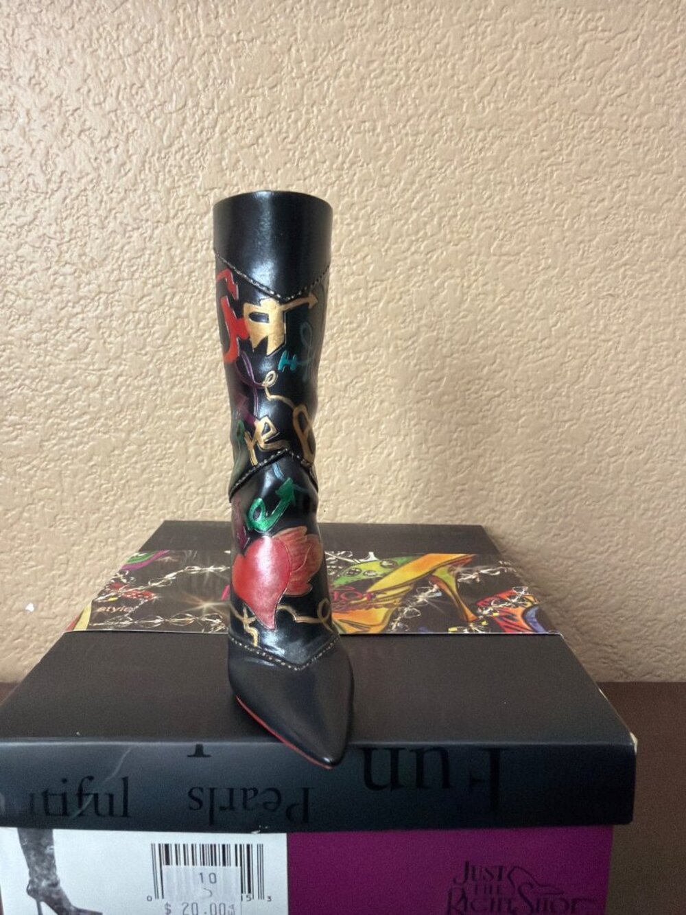 2006 Just the Right Shoe by Raine “Artists Impressions” Mini Shoe Figurine NEW - Picture 5 of 11